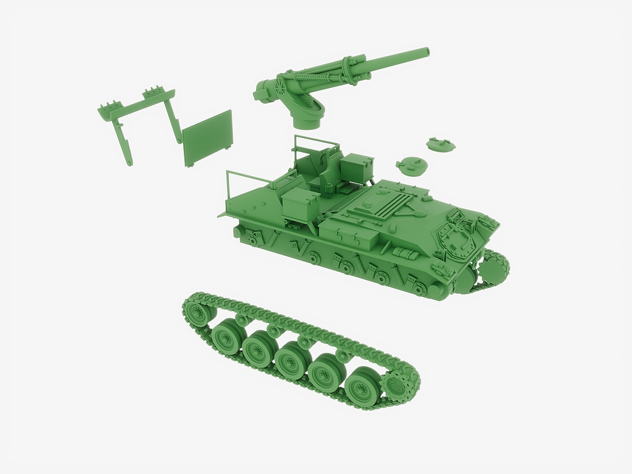 M41 155 mm GMC - 28mm Scale - wargame3d