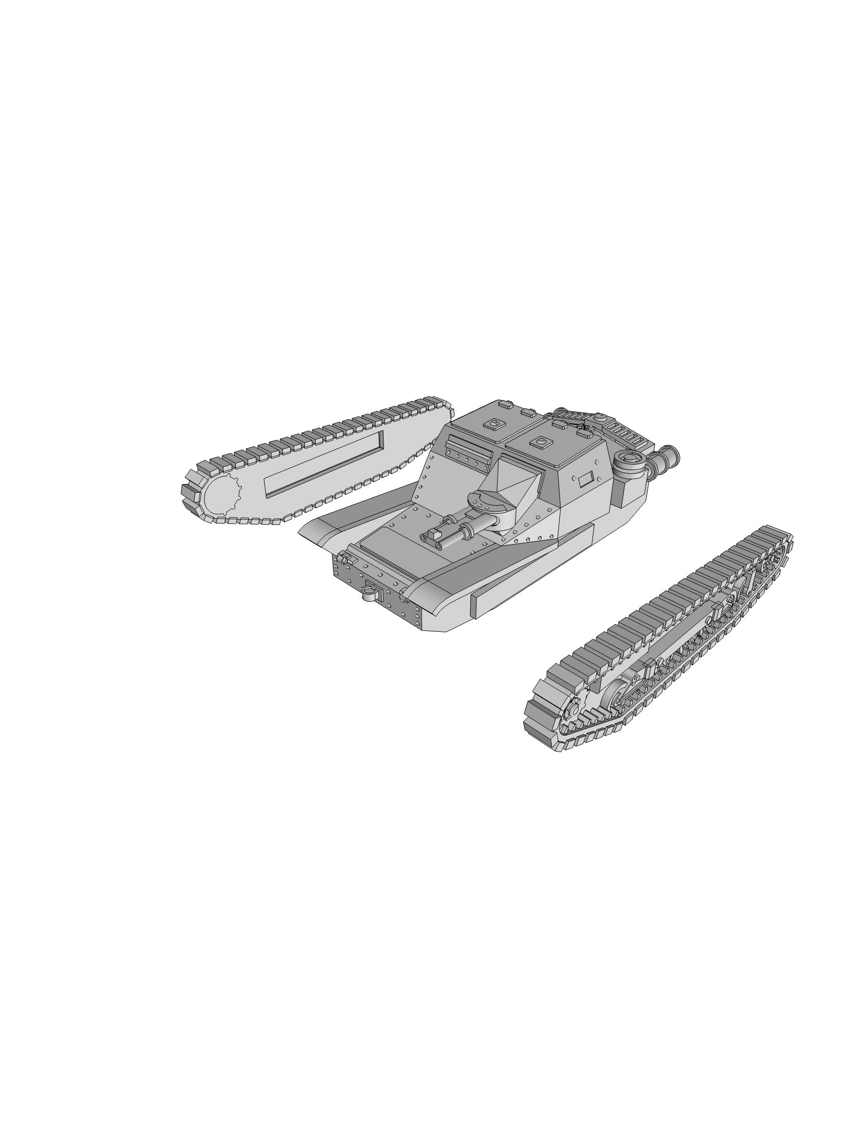 Caro Veloce L3.33(C.V.L 3-33.II) - Italian Army - 28mm Scale - wargame3d