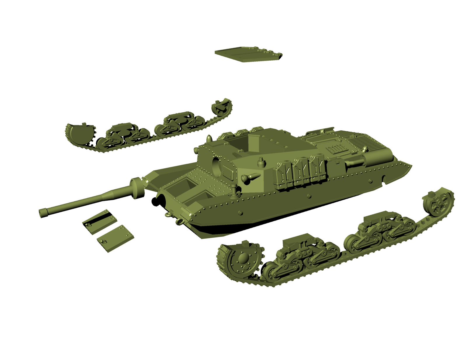 Semovente M43 da 105-25 - Italian Army - 28mm Scale - wargame3d