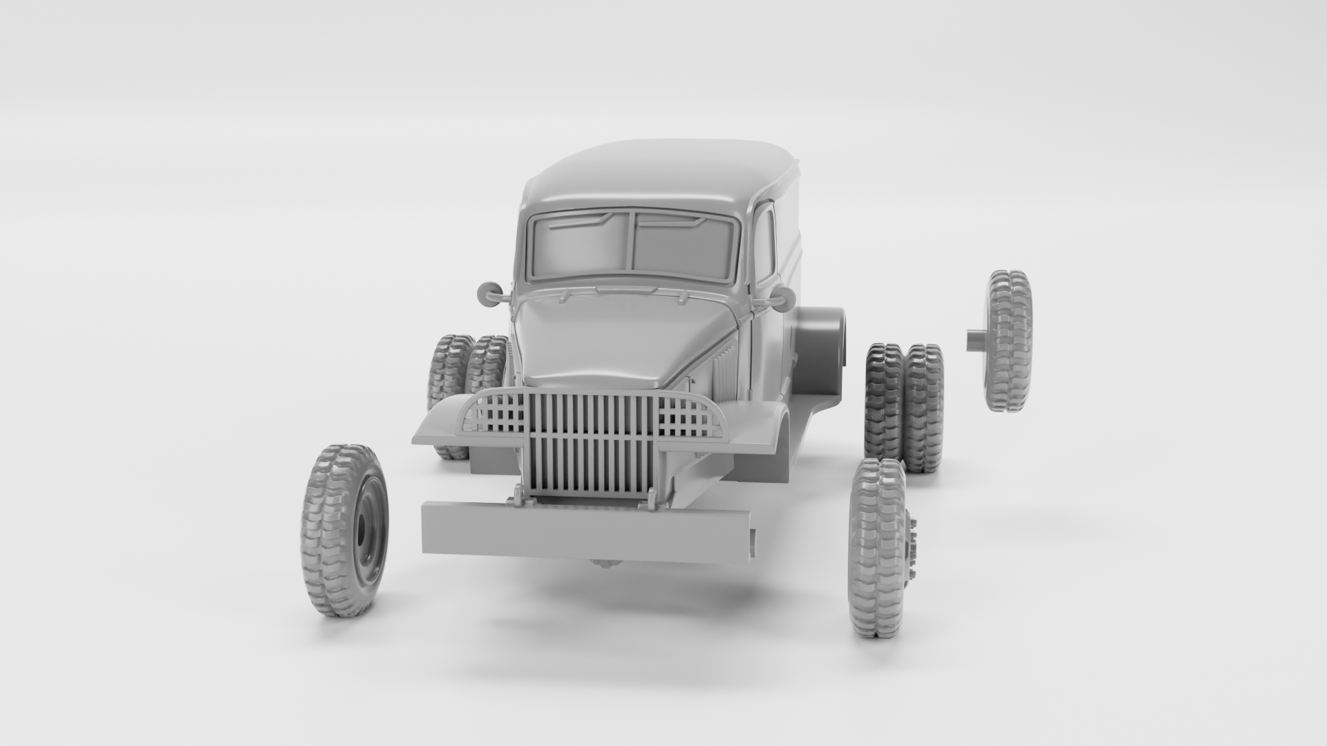 Chevrolet G506-7105 - US Army - 28mm Scale - wargame3d