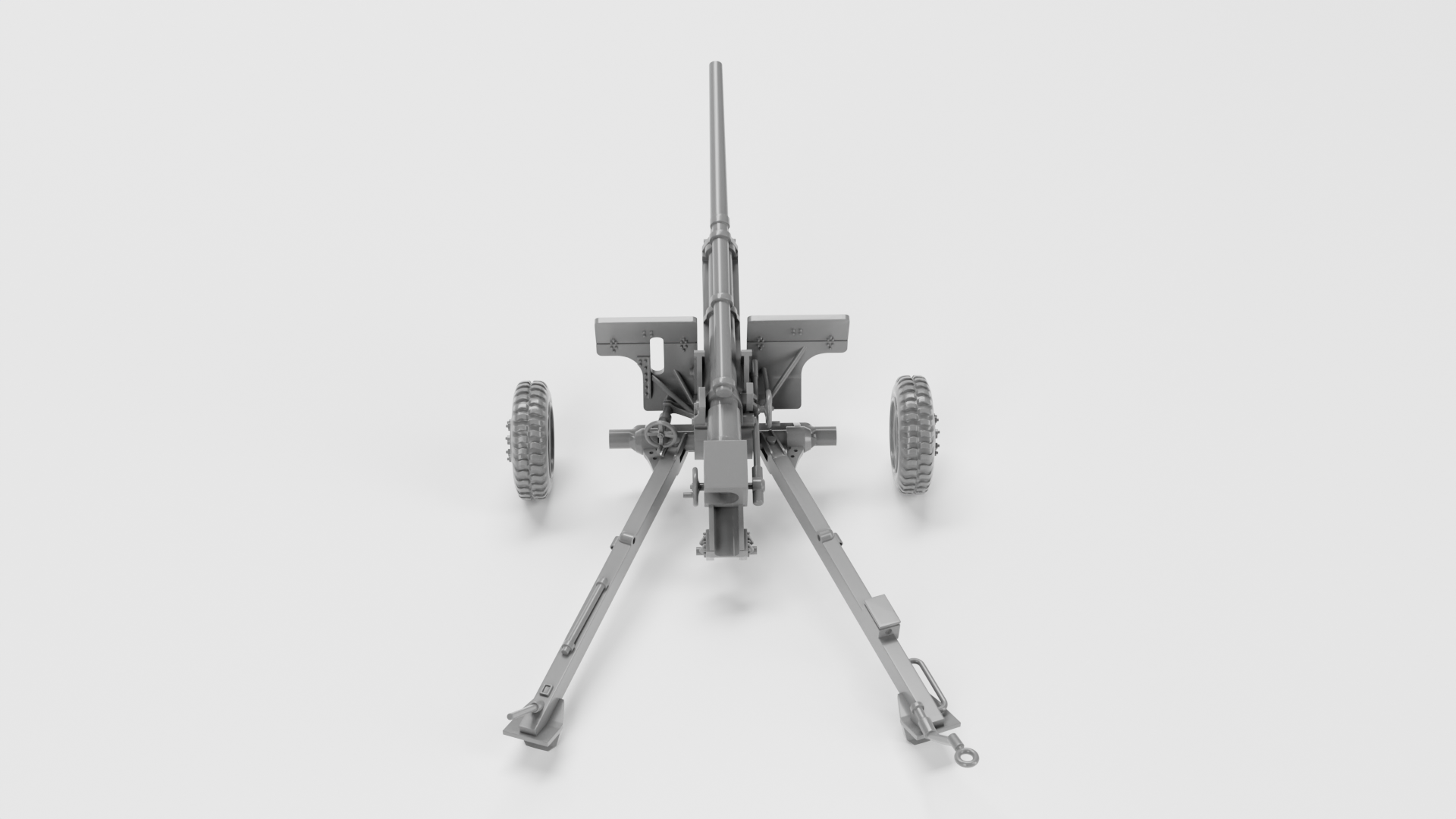 3-inch Anti-tank Gun M5 - US Army - 28mm Scale - wargame3d