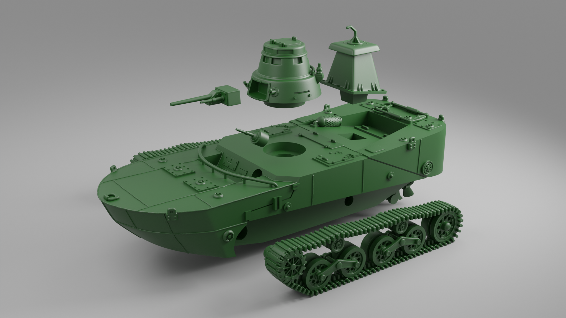 Type 2 Ka-Mi - Japanese Army - 28mm Scale - wargame3d