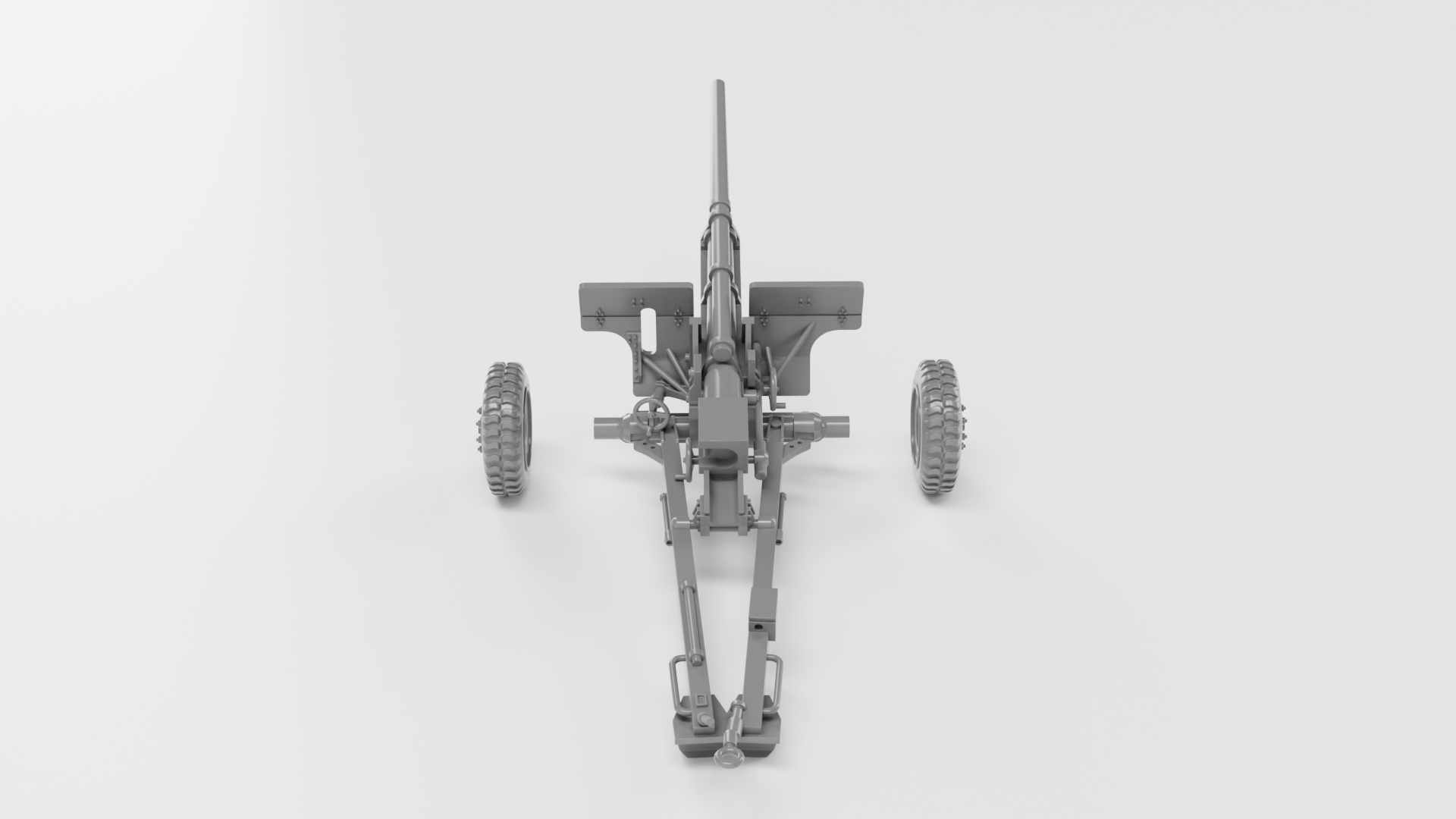 3-inch Anti-tank Gun M5 - US Army - 28mm Scale - wargame3d