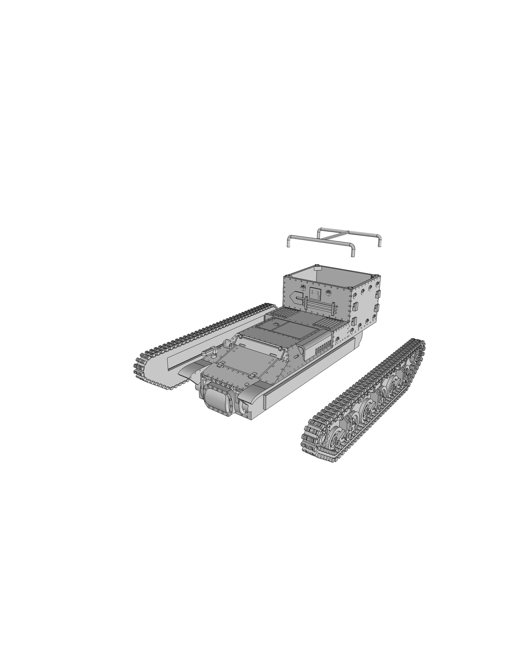 Lorraine 1938L - French Army - wargame3d- 28mm Scale