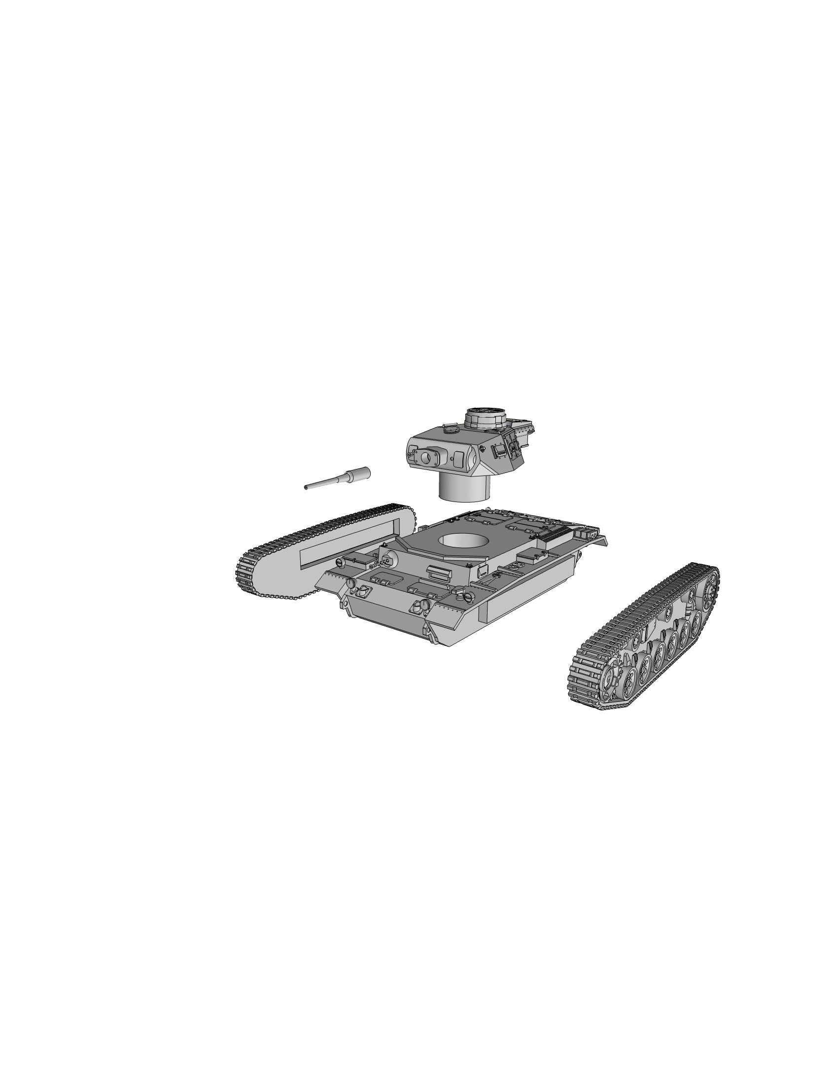 pz.kpfw III ausf J - German Army - 28mm Scale - wargame3d