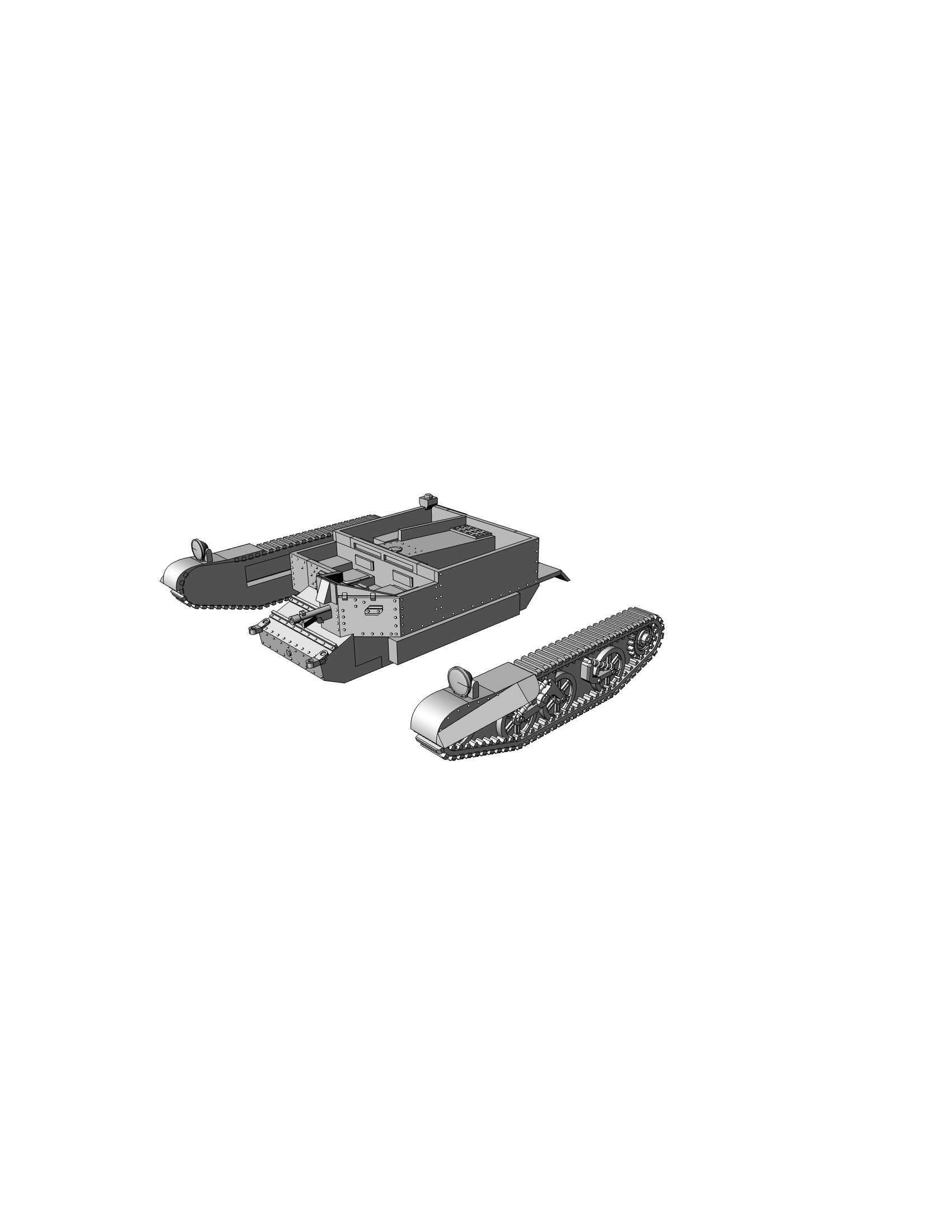 Universal Carrier No 1 Mk I - UK Army - wargame3d- 28mm Scale