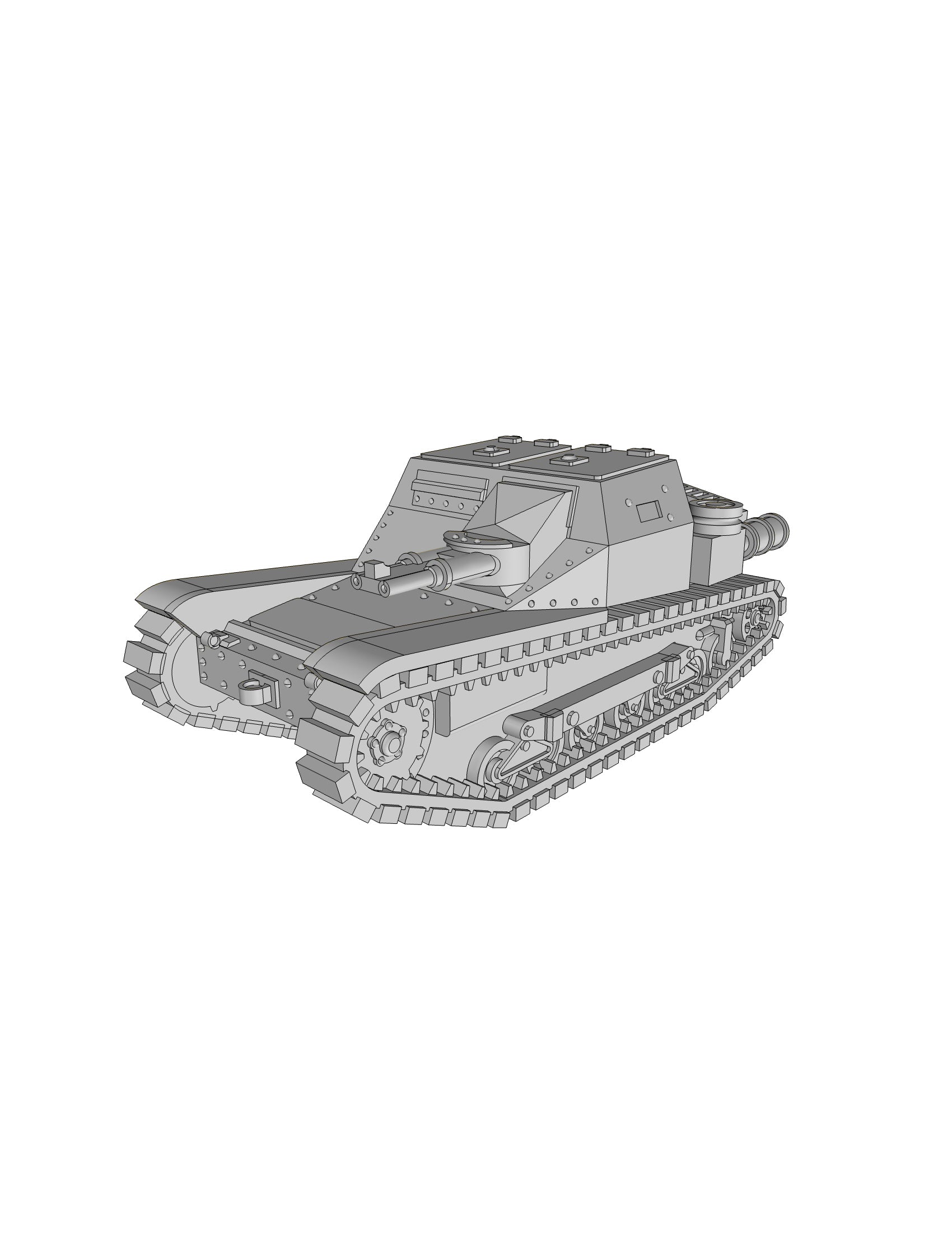 Caro Veloce L3.33(C.V.L 3-33.II) - Italian Army - 28mm Scale - wargame3d