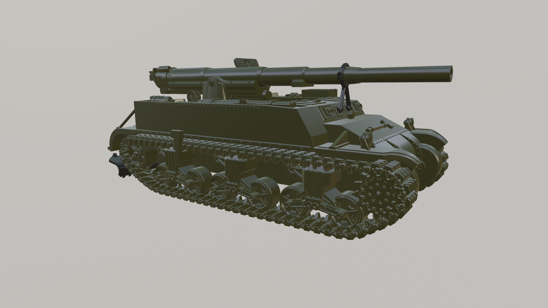 M12 Gun Motor Carriage - US Army - wargame3d- 28mm Scale