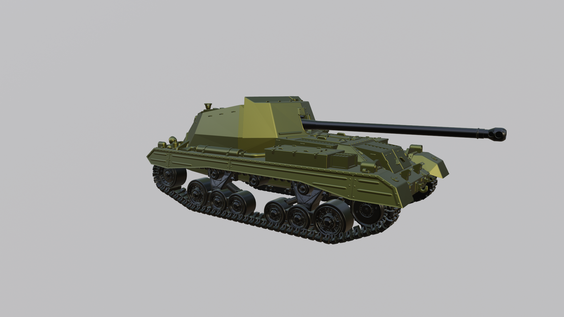 Archer, Self Propelled 17 Pdr Anti-tank gun - UK Army - 28mm Scale - wargame3d