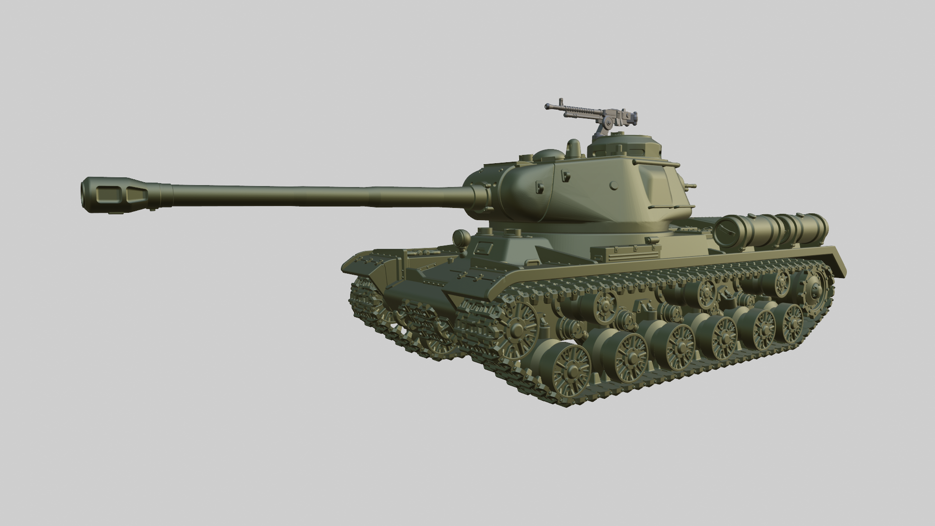 IS-2 Heavy Tank - Russian Army - wargame3d- 28mm Scale