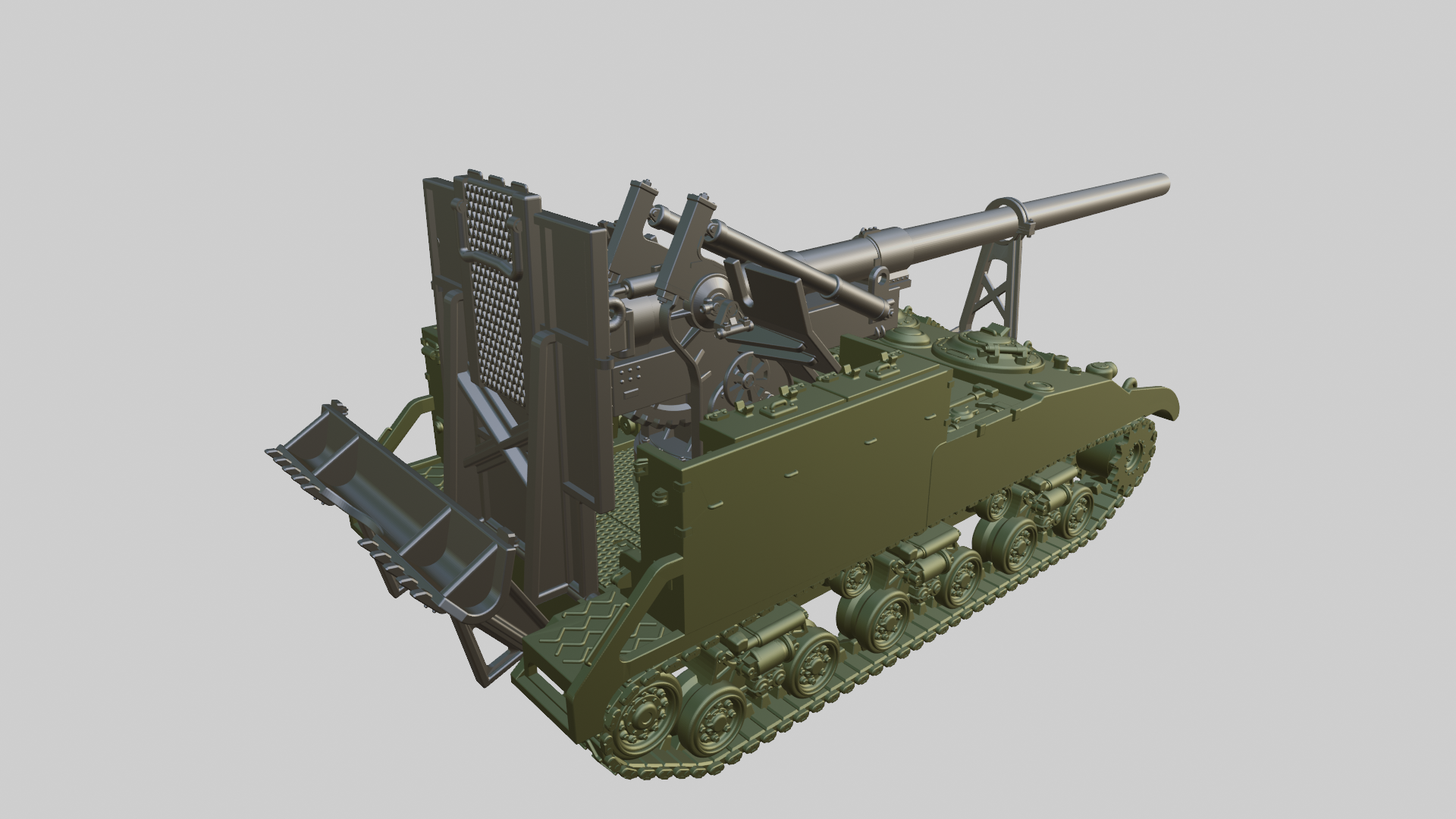 М40 155mm HMC - 28mm Scale - wargame3d