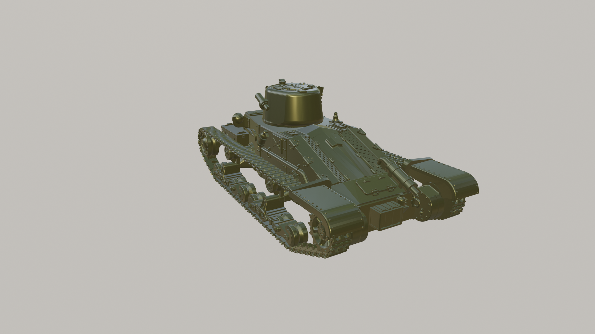 Matilda I - A11 Infantry Tank Mark I - UK Army - 28mm Scale - wargame3d