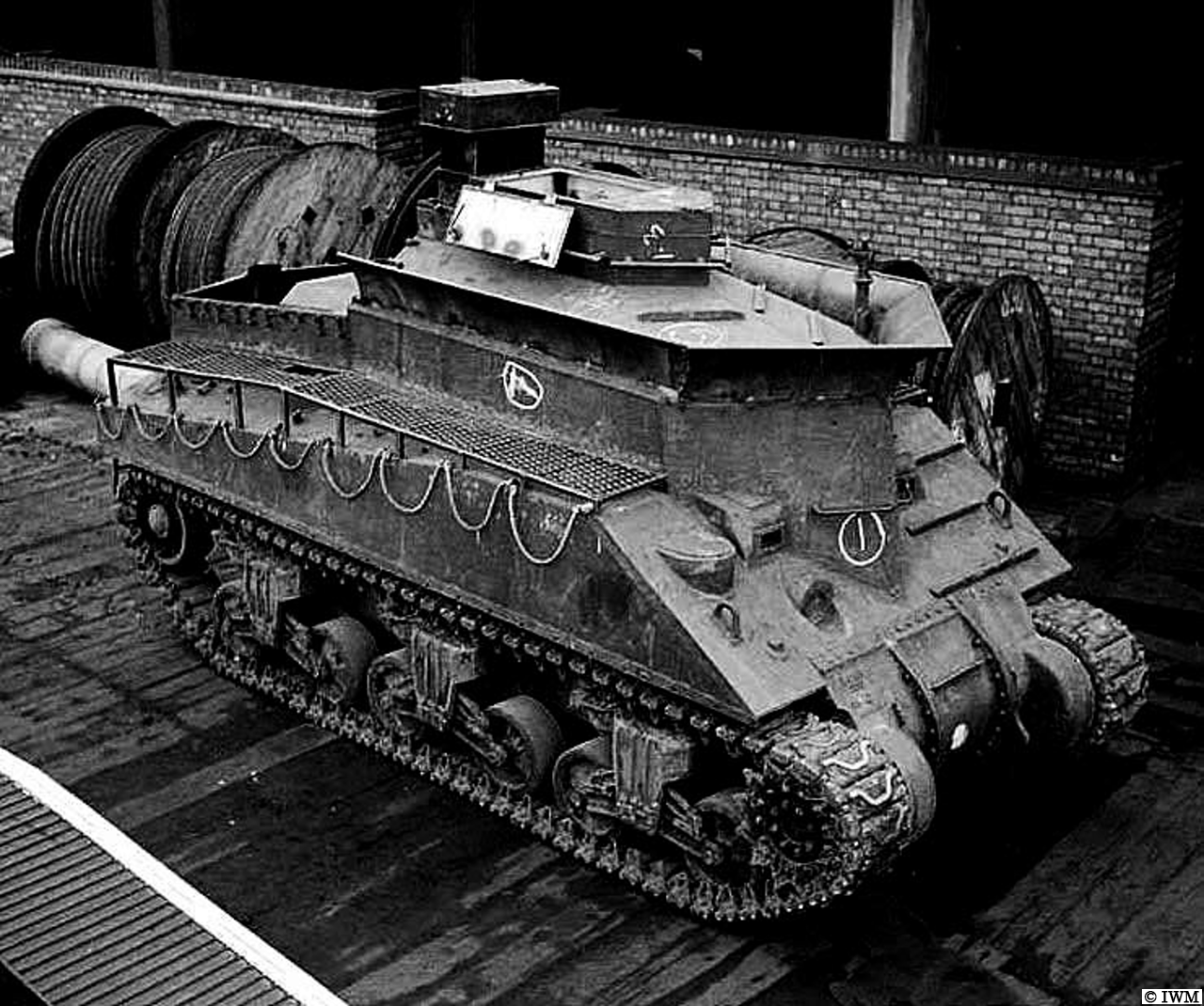 Sherman BARV M4A2 - US Army - 28mm Scale - wargame3d