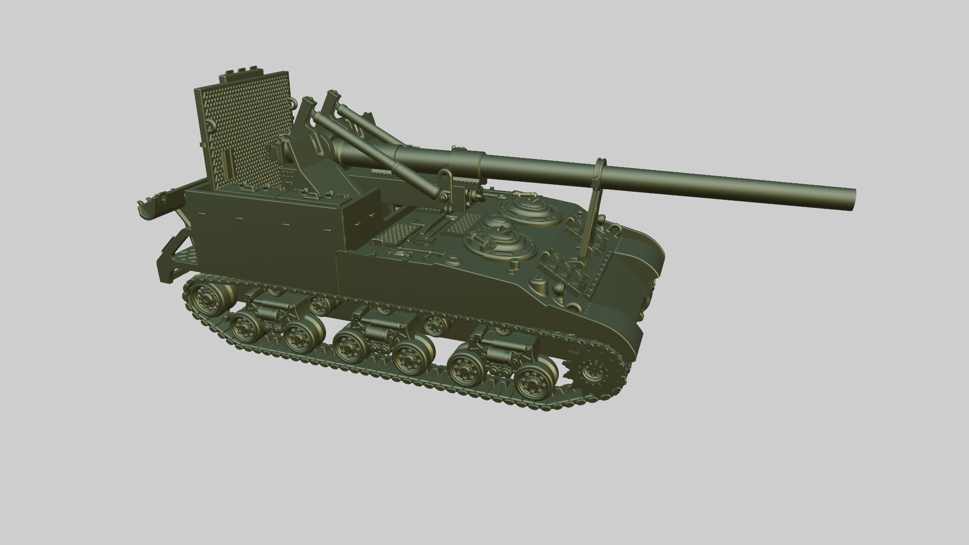 М40 155mm HMC - 28mm Scale - wargame3d