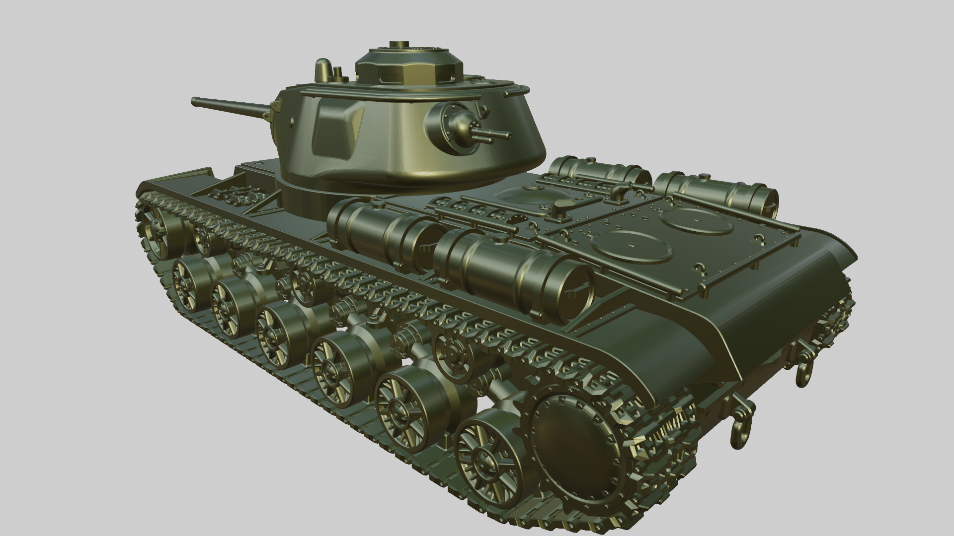 KV-85 Heavy Tank - Russian Army - wargame3d- 28mm Scale