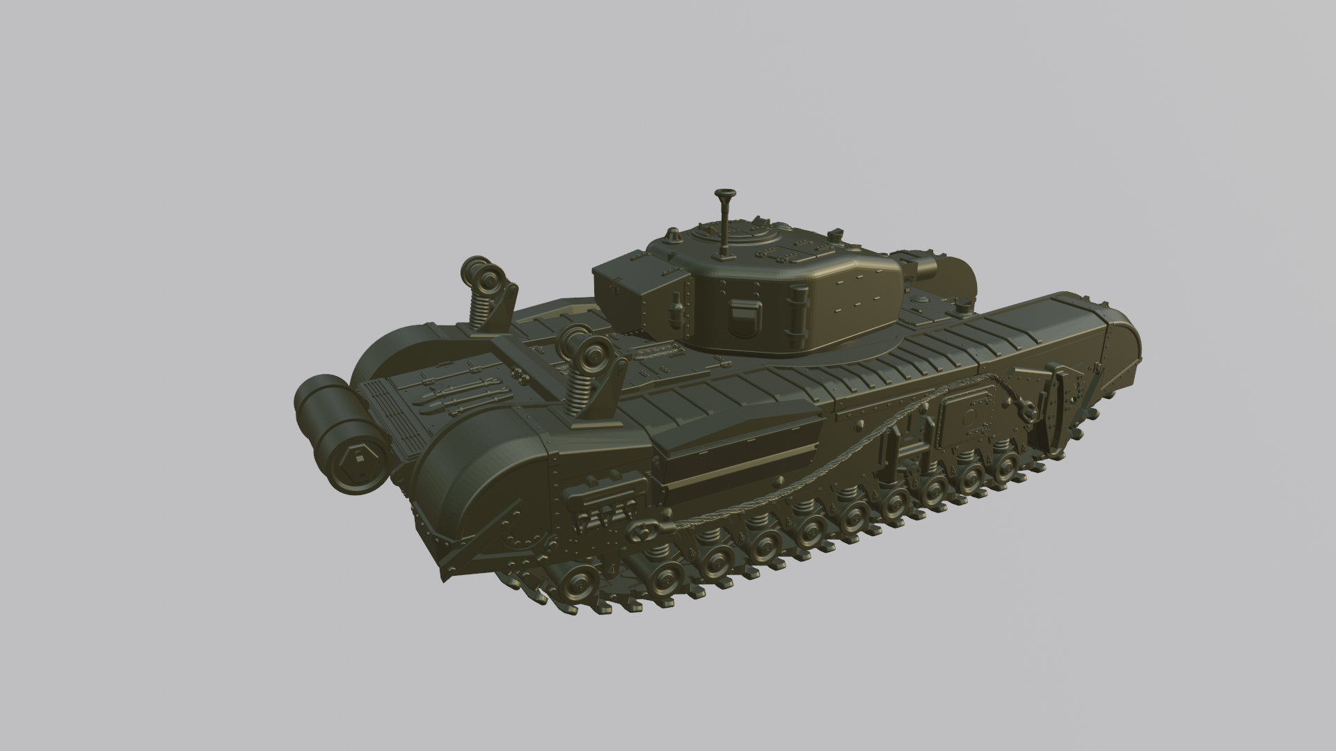 Churchill AVRE - UK Army - 28mm Scale - wargame3d