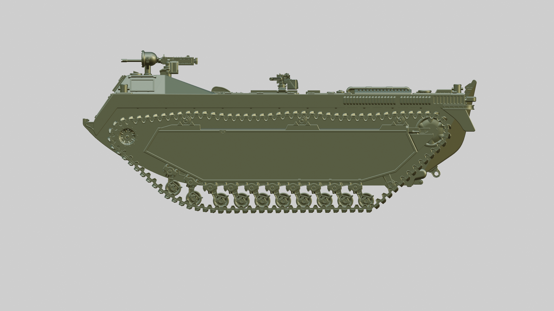 LVT-3 Bushmaster - US Army - 28mm Scale - wargame3d
