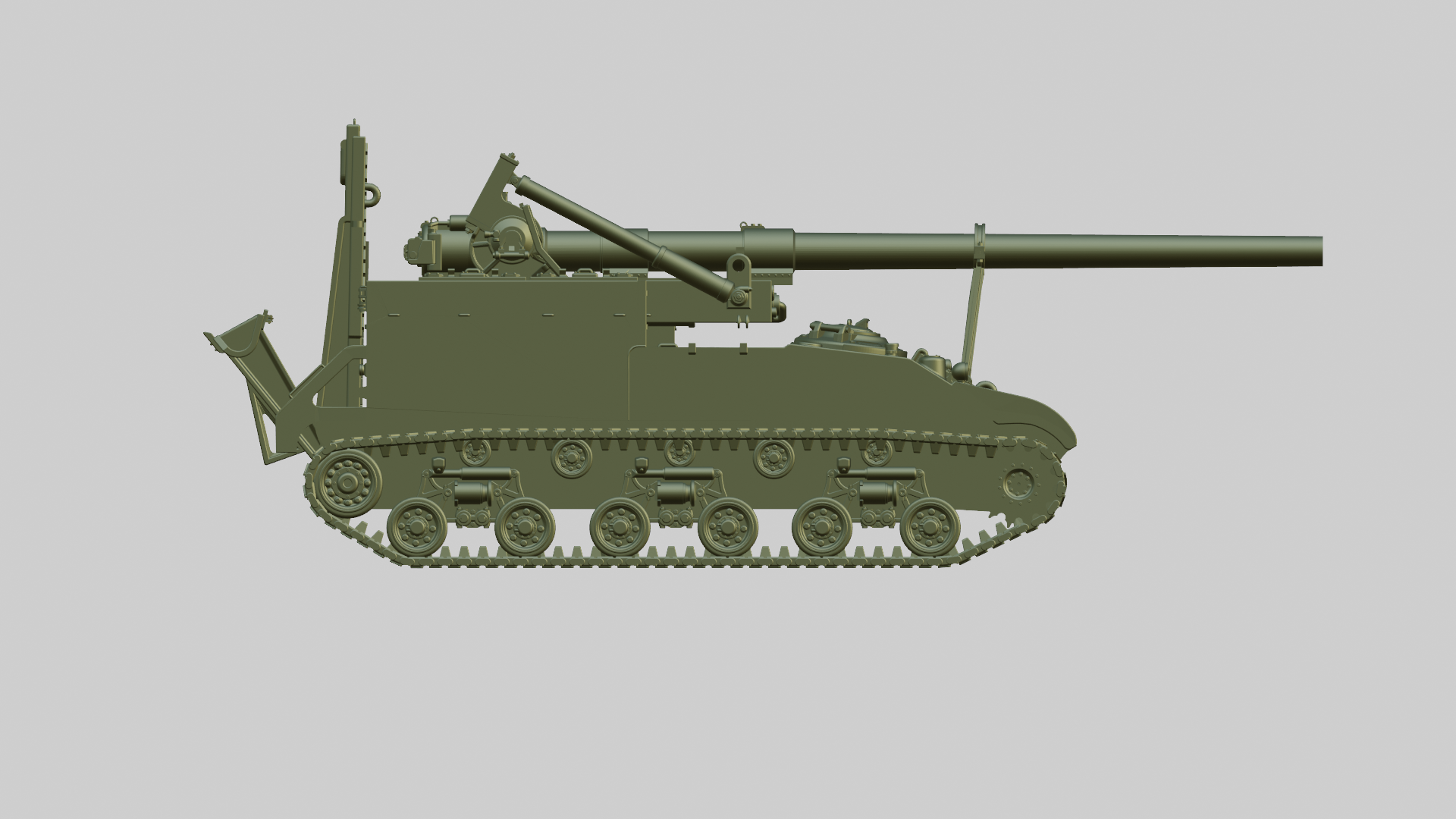 М40 155mm HMC - 28mm Scale - wargame3d