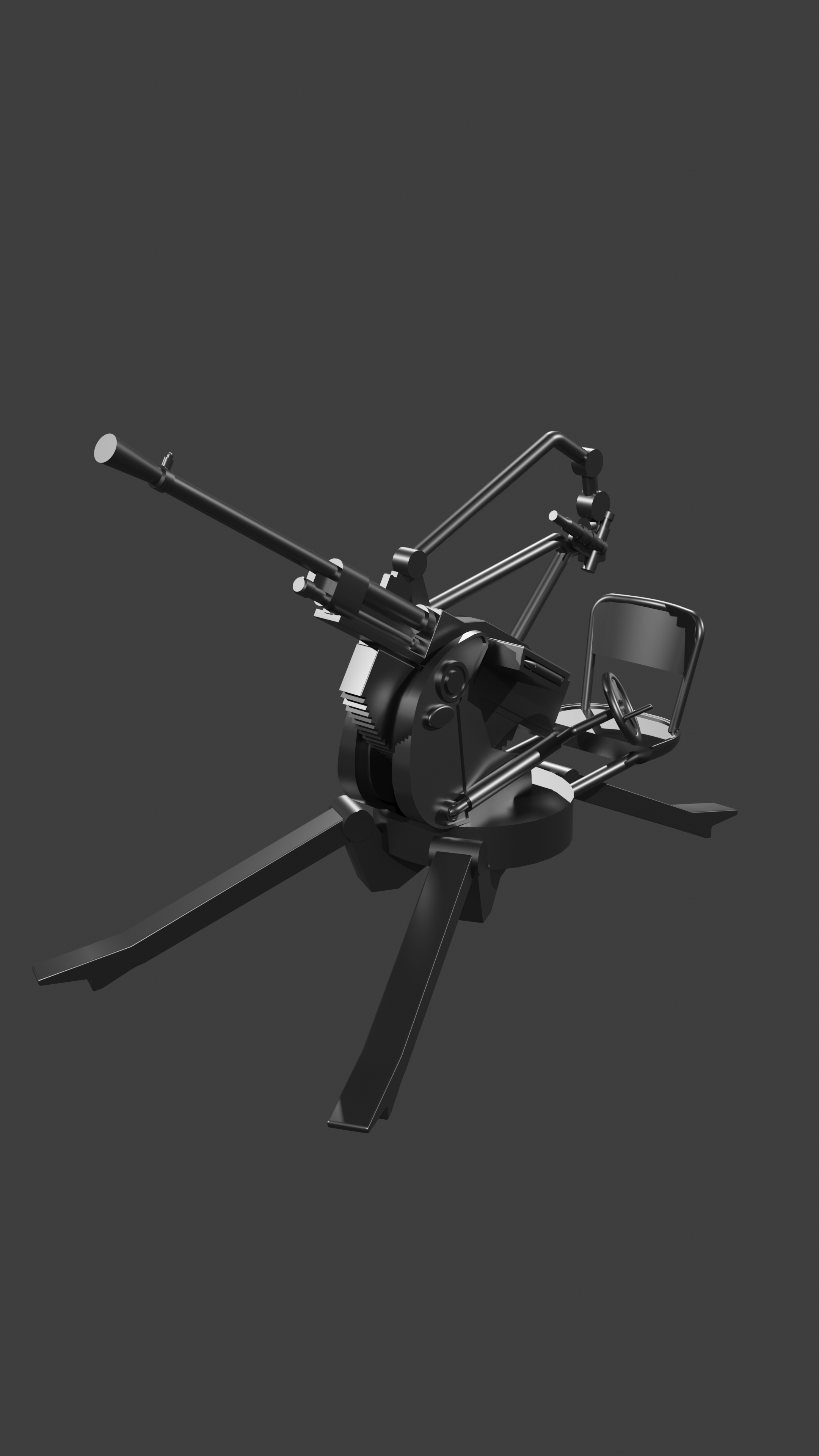 Autocannone da 20-65 su FIAT-SPA 38R - Italian Army - 28mm Scale - wargame3d