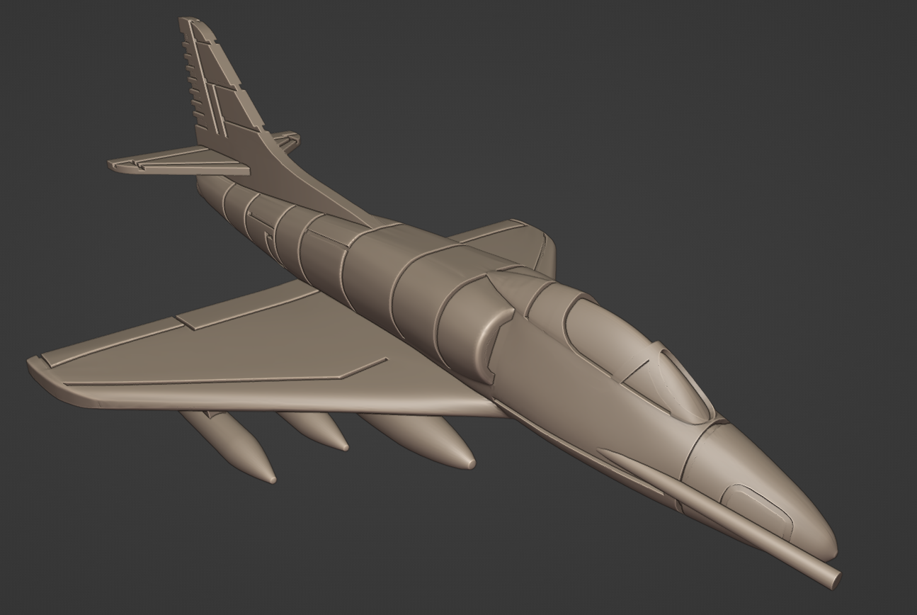 Douglas A-4 Skyhawk - Vietnam War Aircraft - 1/200 Scale - wargame3d