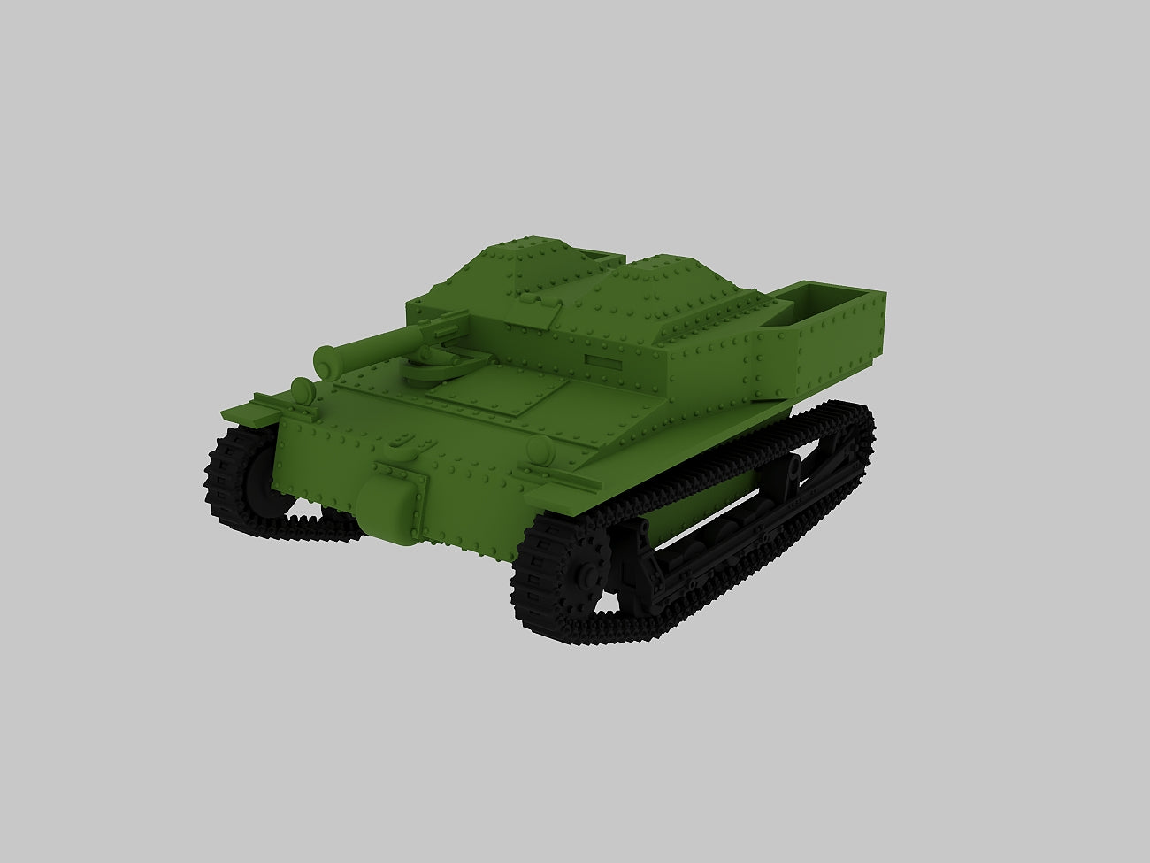 Carden-Loyd Mark VI - UK Army - wargame3d- 28mm Scale
