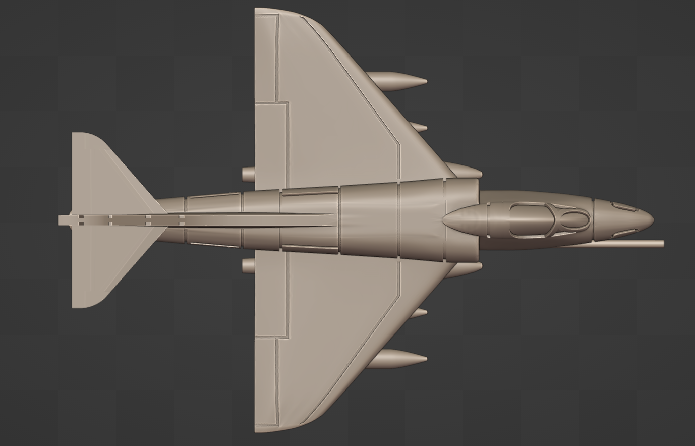 Douglas A-4 Skyhawk - Vietnam War Aircraft - 1/200 Scale - wargame3d