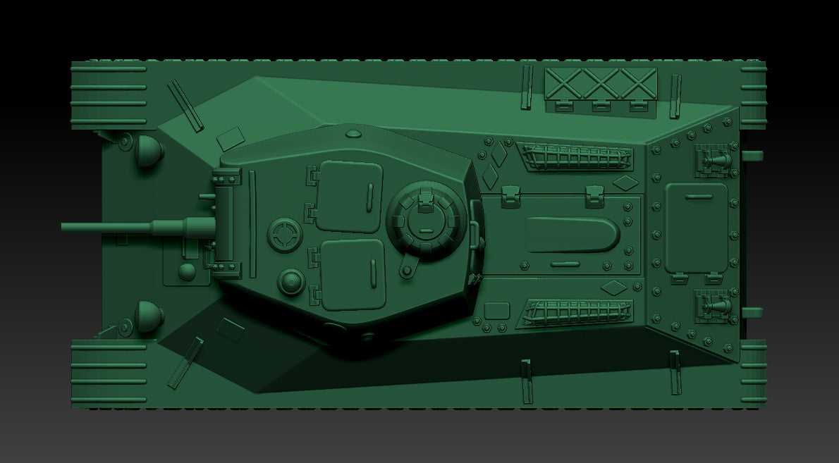 T-50 Light Tank - Russian Army - wargame3d- 28mm Scale