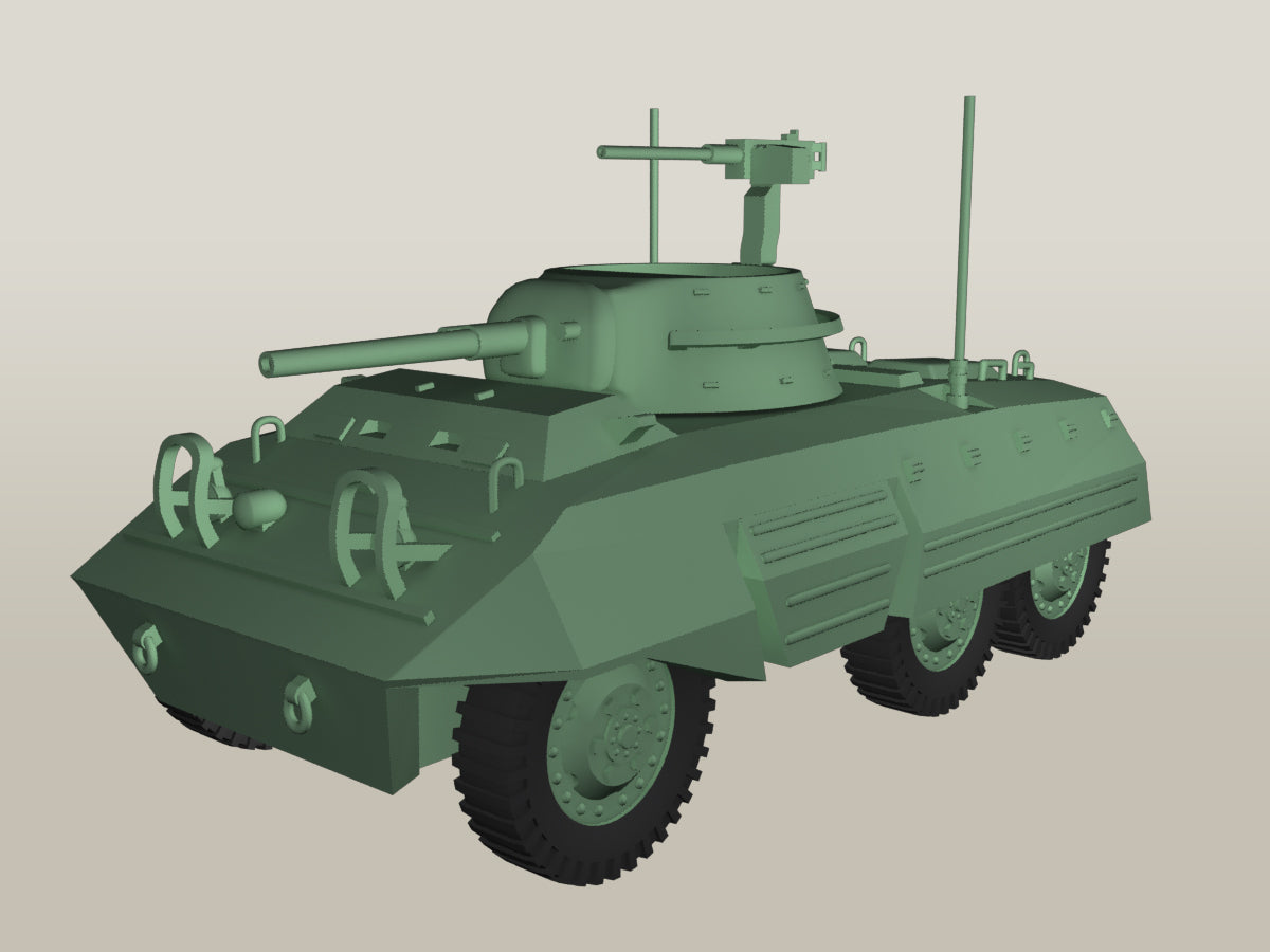 M8 Greyhound - US Army - wargame3d- 28mm Scale