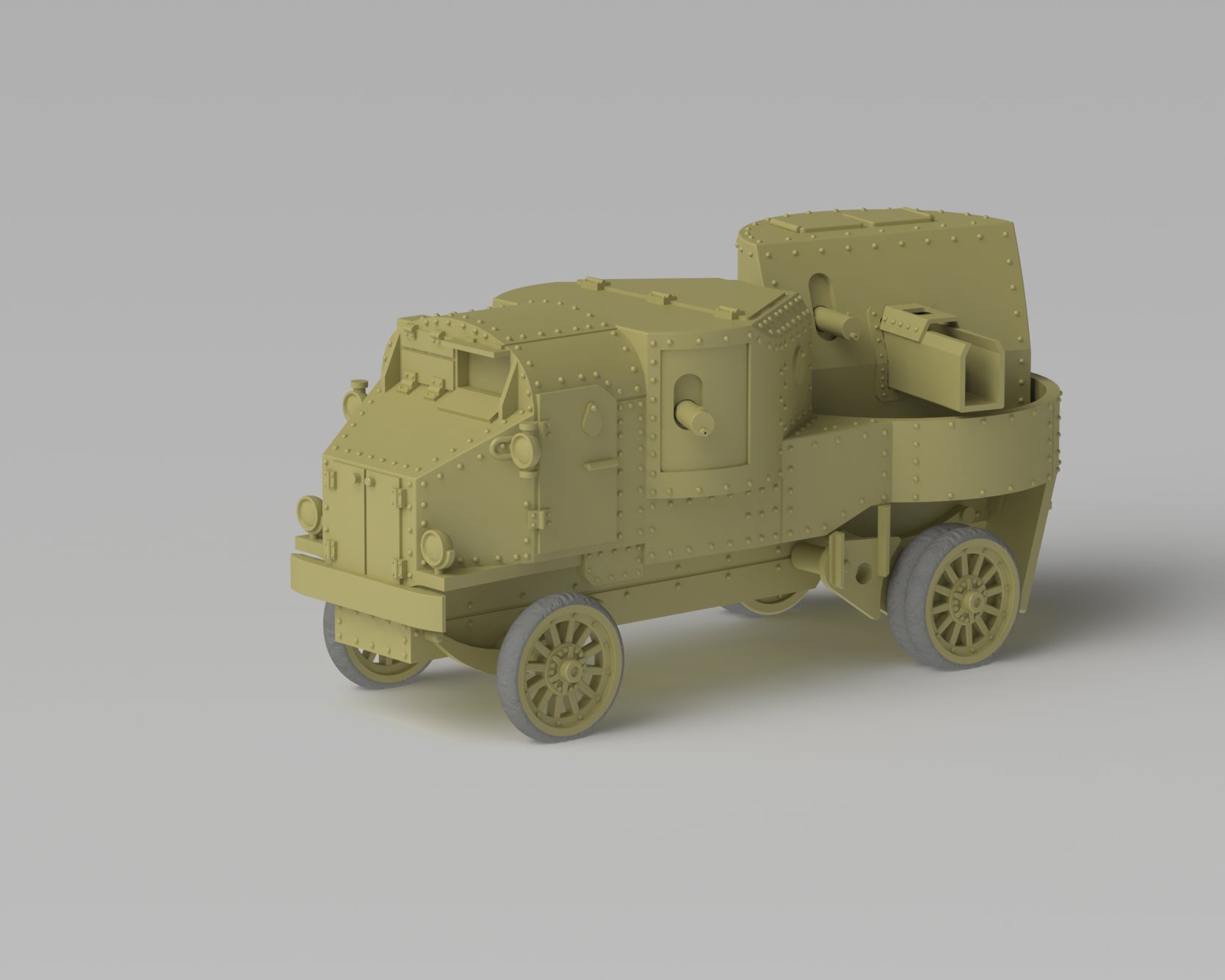 Garford-Putilov - WWI - Russian Army - wargame3d- 28mm Scale