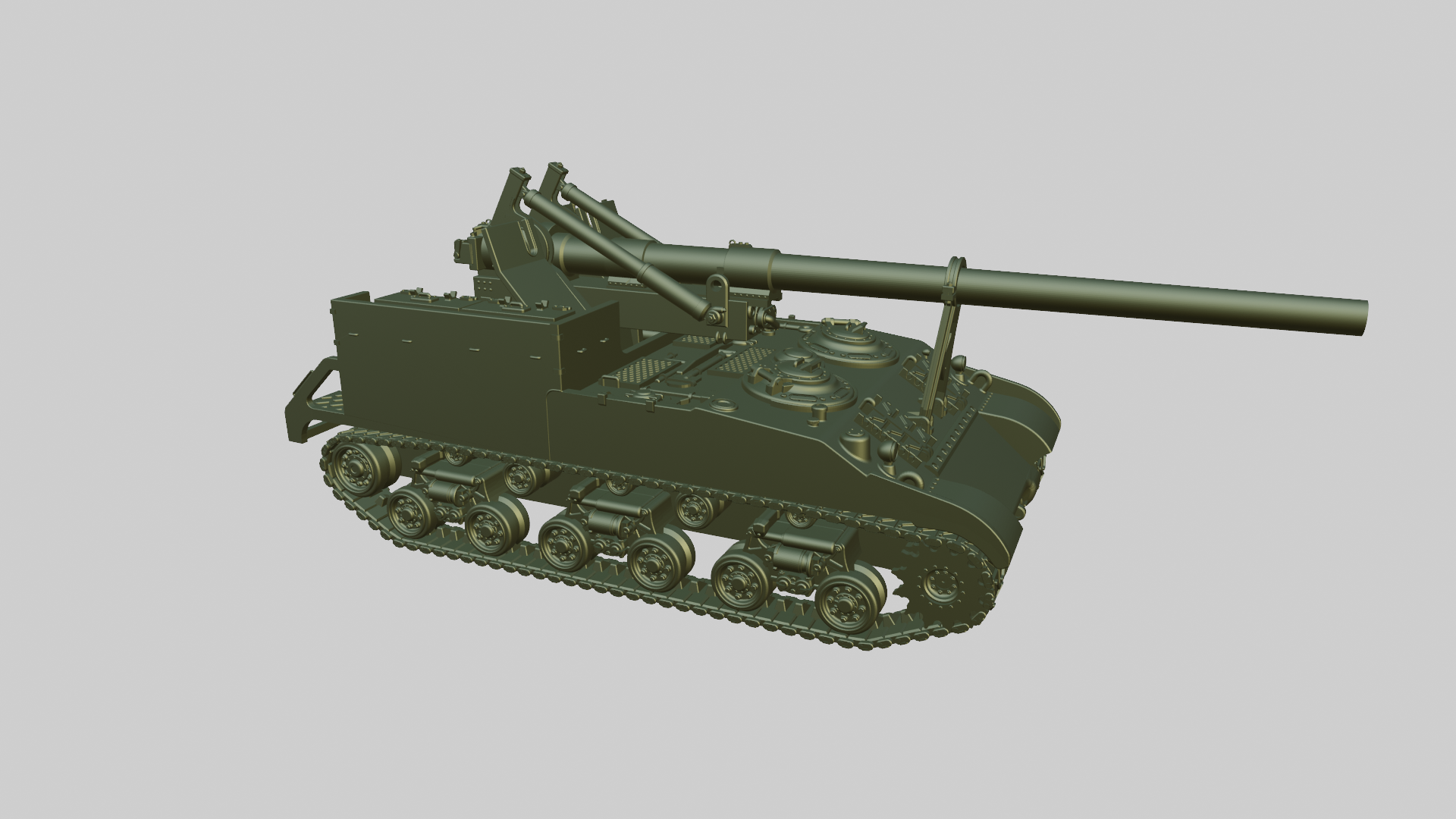 М40 155mm HMC - 28mm Scale - wargame3d