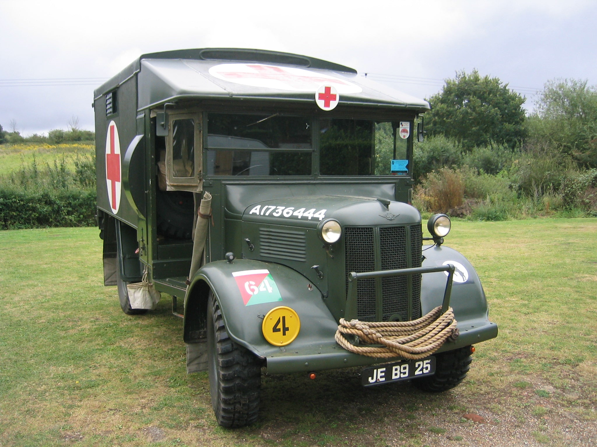 Austin K2/Y Ambulance - UK Army - wargame3d- 28mm Scale