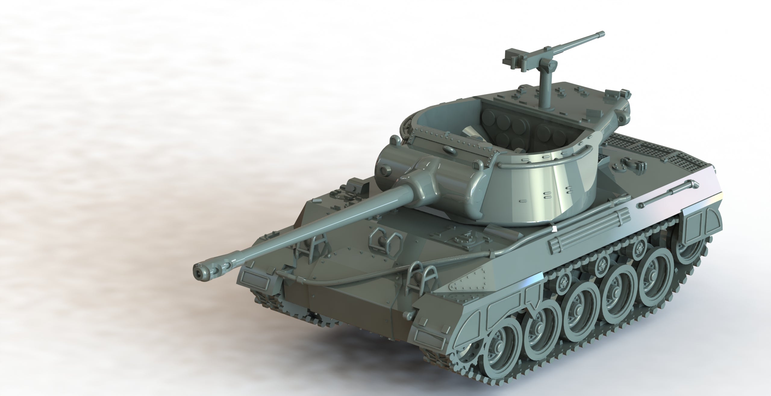 M18 90-mm GMC - Super Hellcat - 28mm Scale - wargame3d