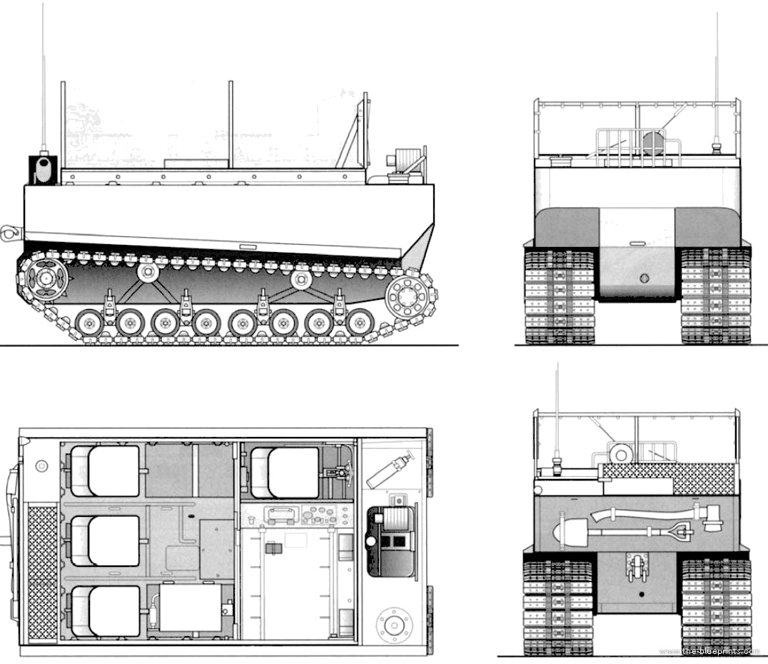 M29 Weasel - 28mm Scale - wargame3d