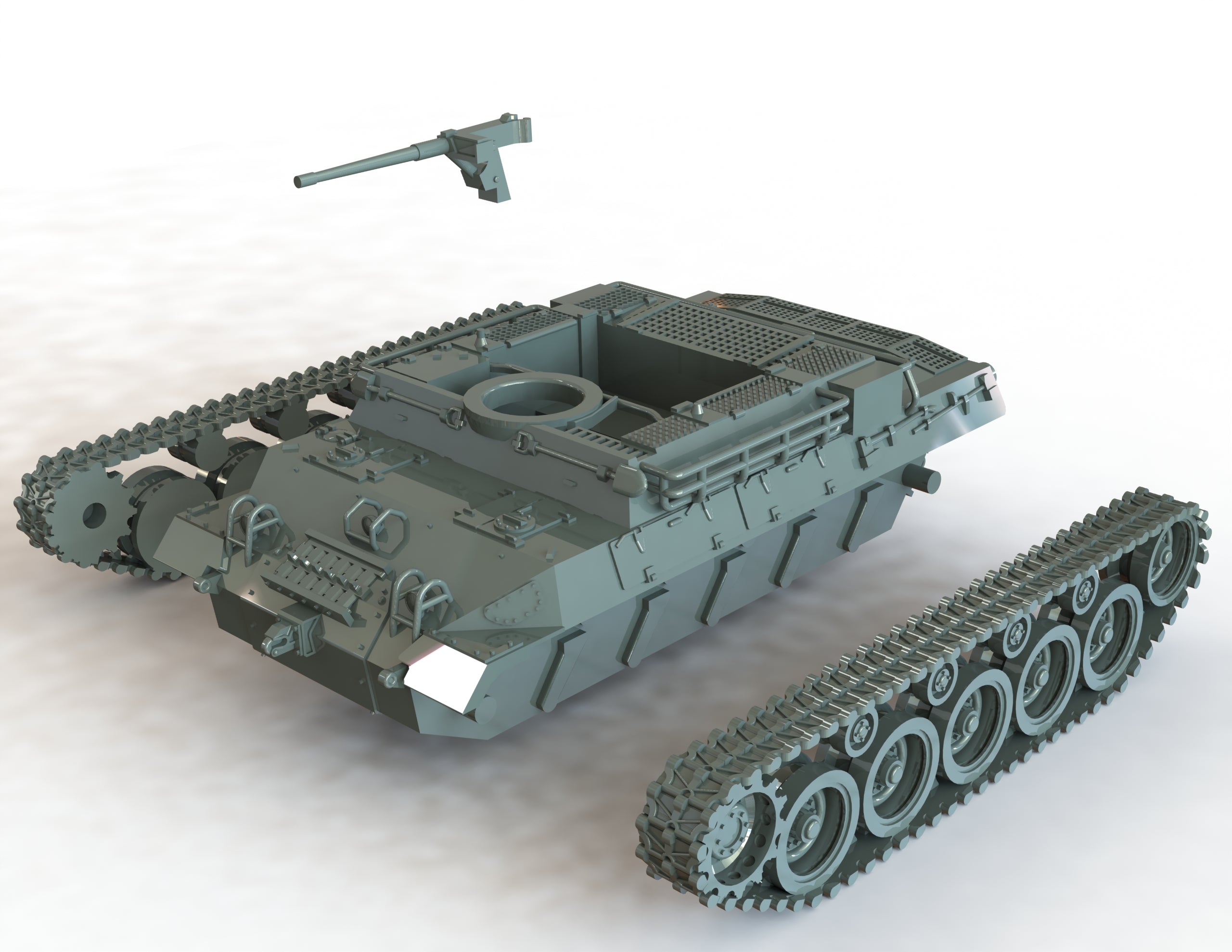 M39 Armored Utility Vehicle - 28mm Scale - wargame3d