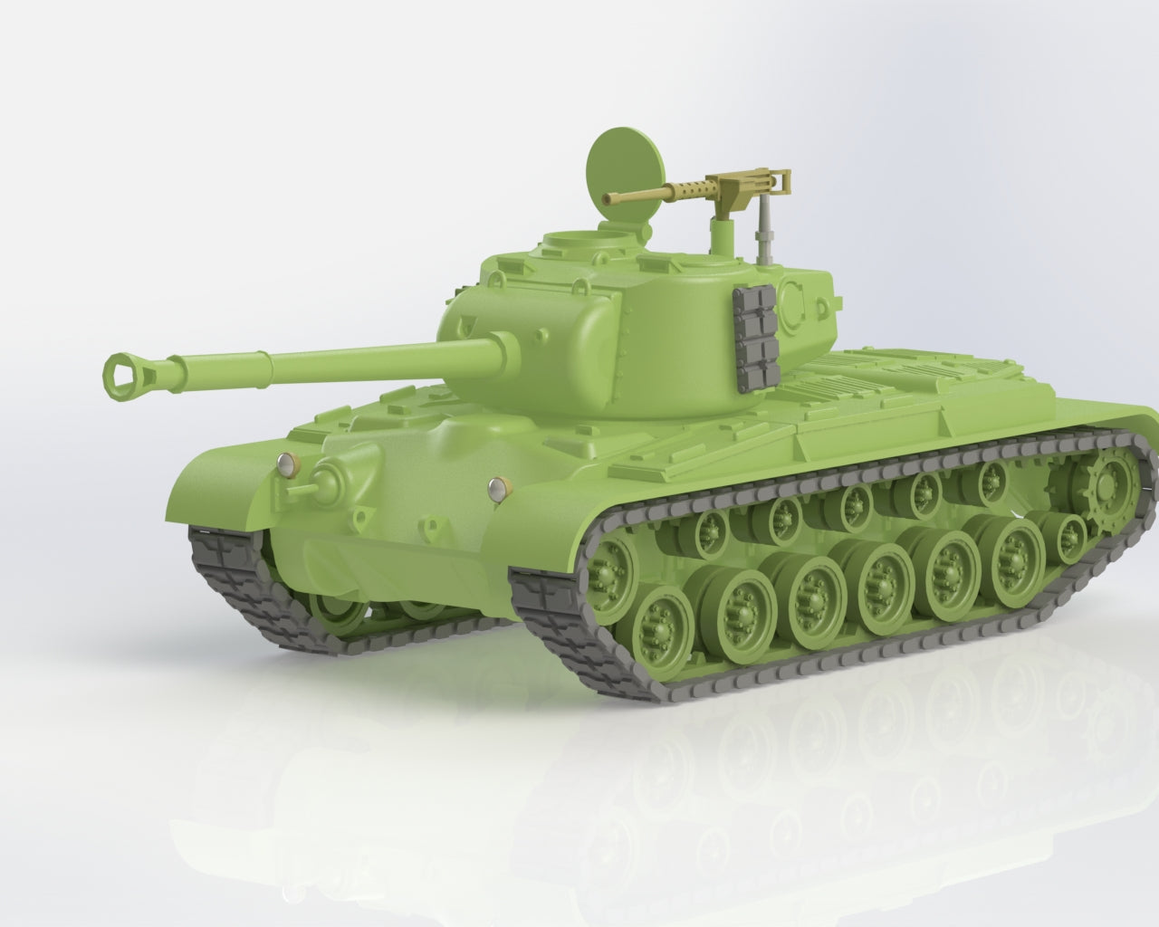 M46 Patton - 28mm Scale - wargame3d
