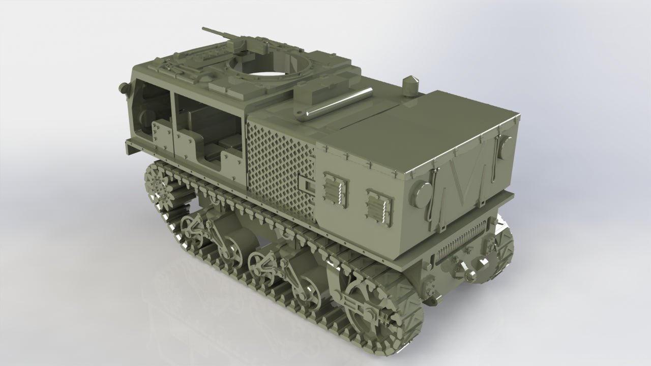 M4 High Speed Tractor - US Army - wargame3d- 28mm Scale