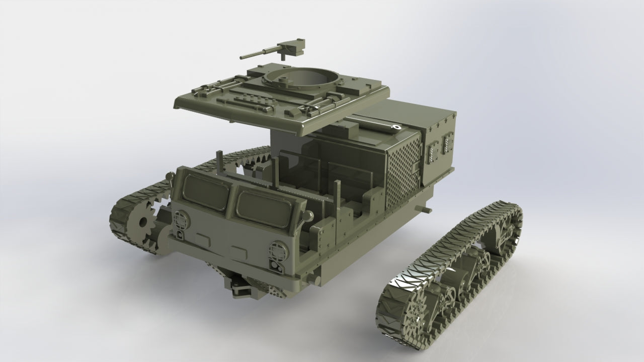 M4 High Speed Tractor - US Army - wargame3d- 28mm Scale