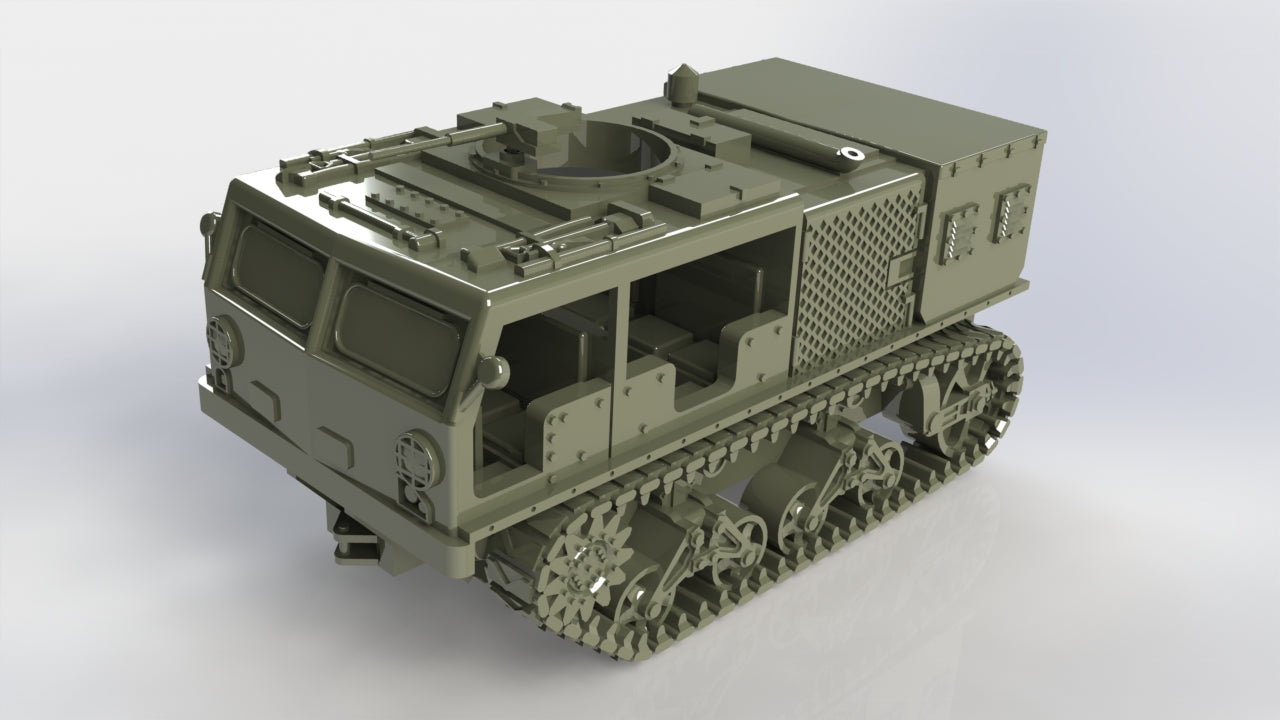 M4 High Speed Tractor - US Army - wargame3d- 28mm Scale
