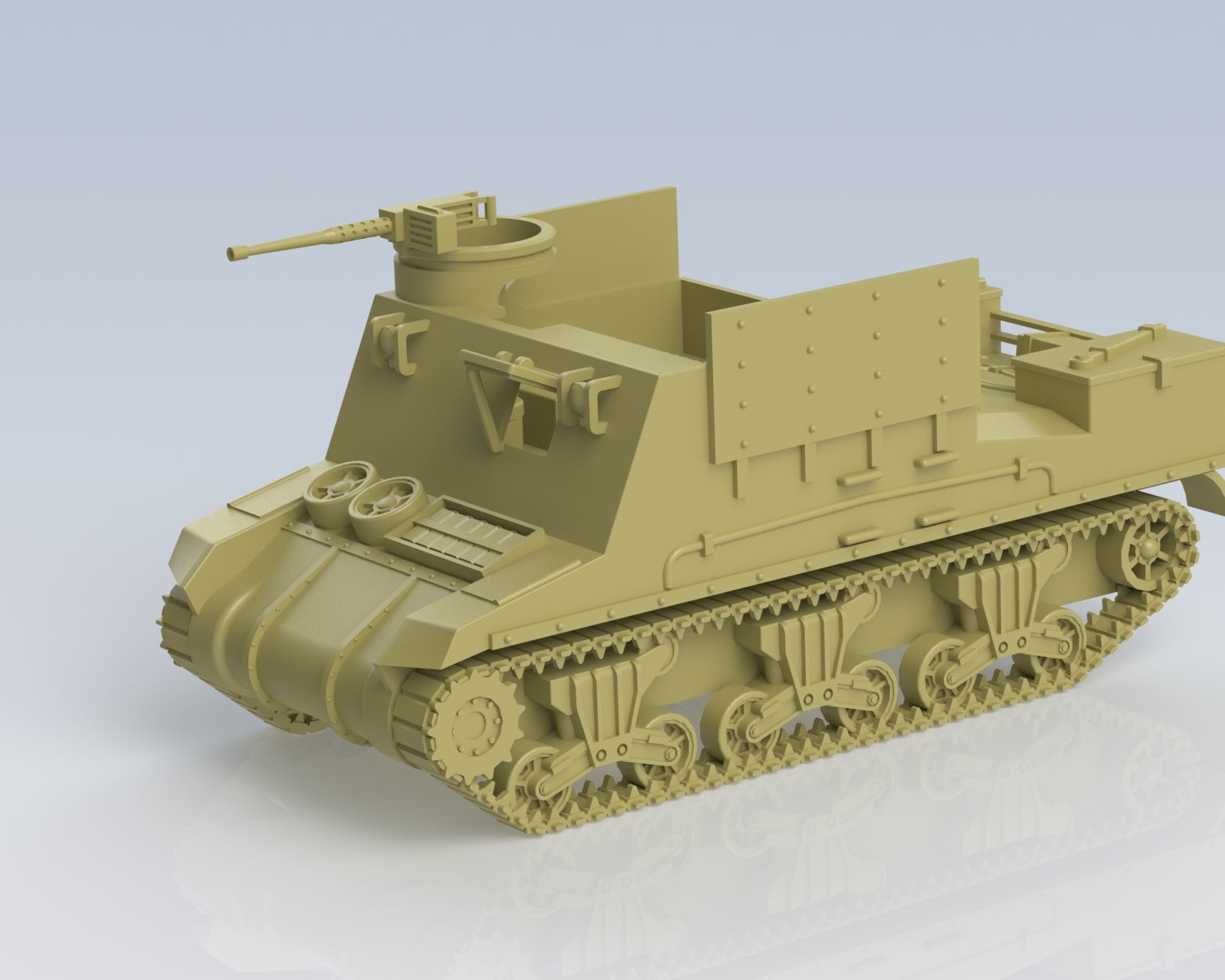 M7 Кangaroo APC - UK Army - 28mm Scale - wargame3d