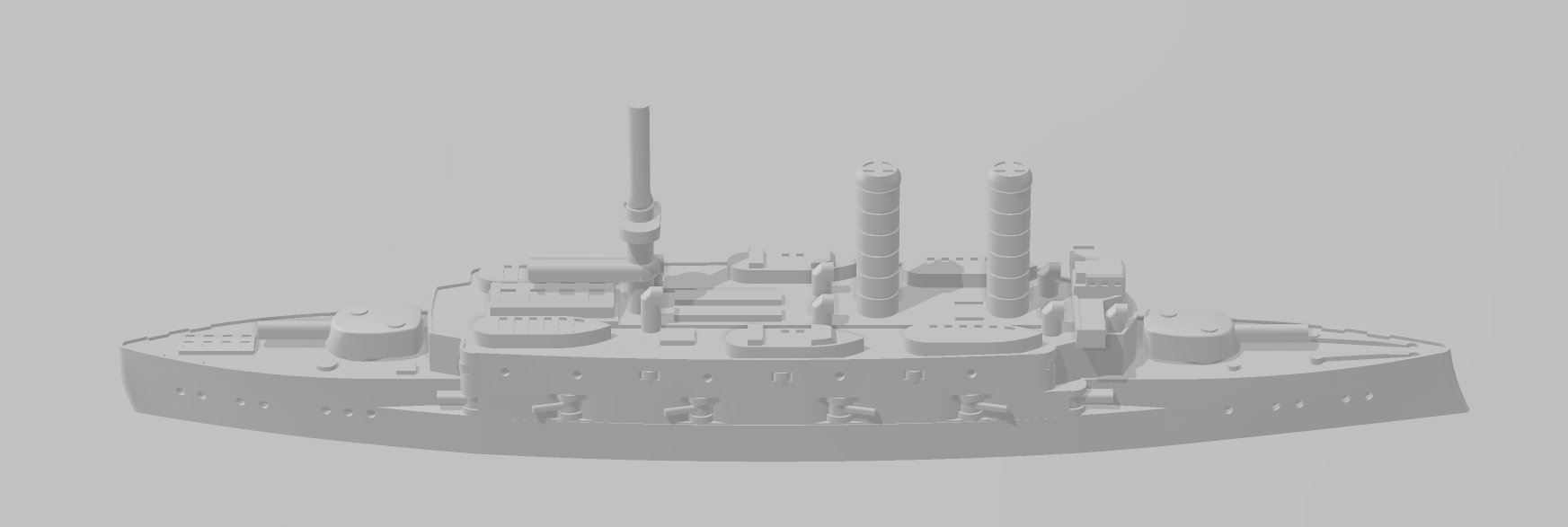 Mesudiye - Turkish Navy - Wargaming - Axis and Allies - Naval Miniature - Tabletop Games - Warships - C.O.B.