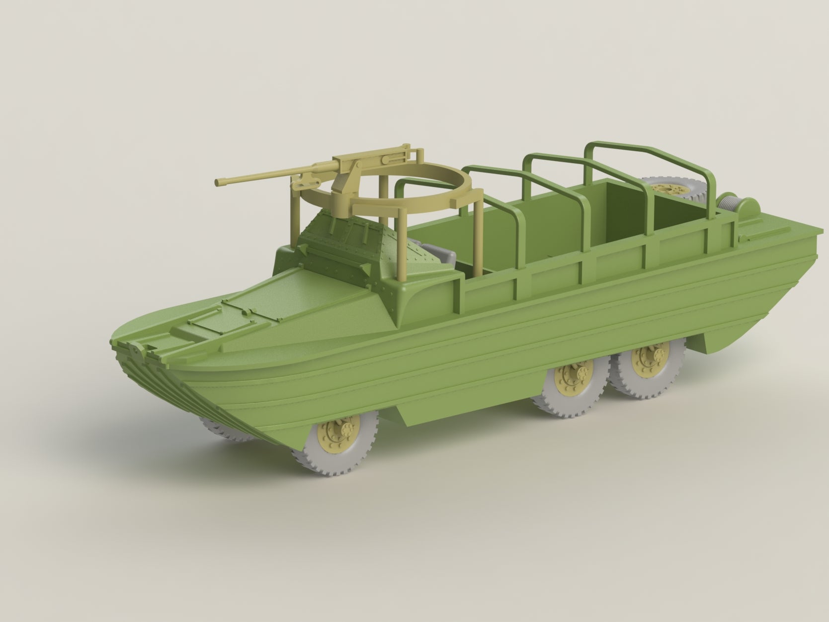 GMC DUKW - US Army - wargame3d- 28mm Scale