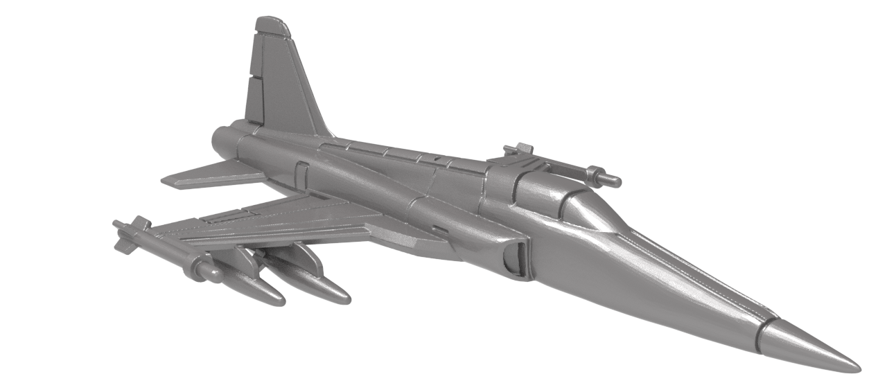 Northrop F-5 Freedom Fighter - Vietnam War Aircraft - 1/200 Scale - wargame3d