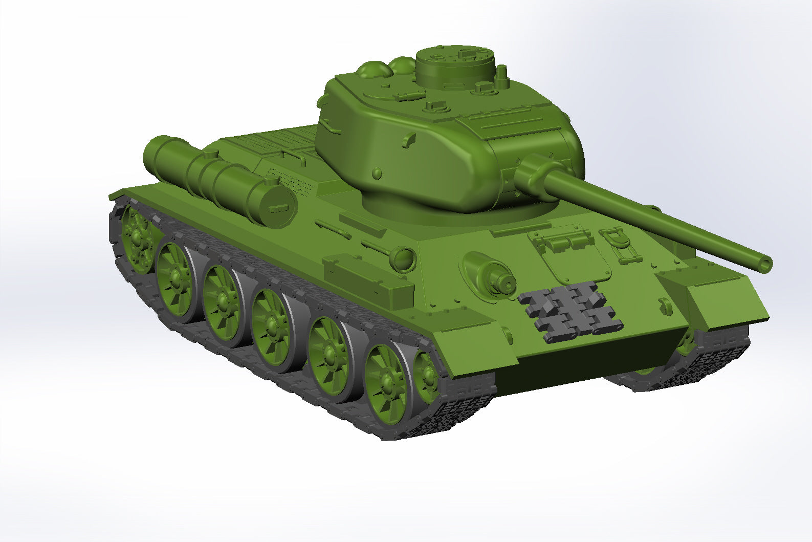 T34-85 / OT34-85 Flamethrower - Russian Army - wargame3d- 28mm Scale