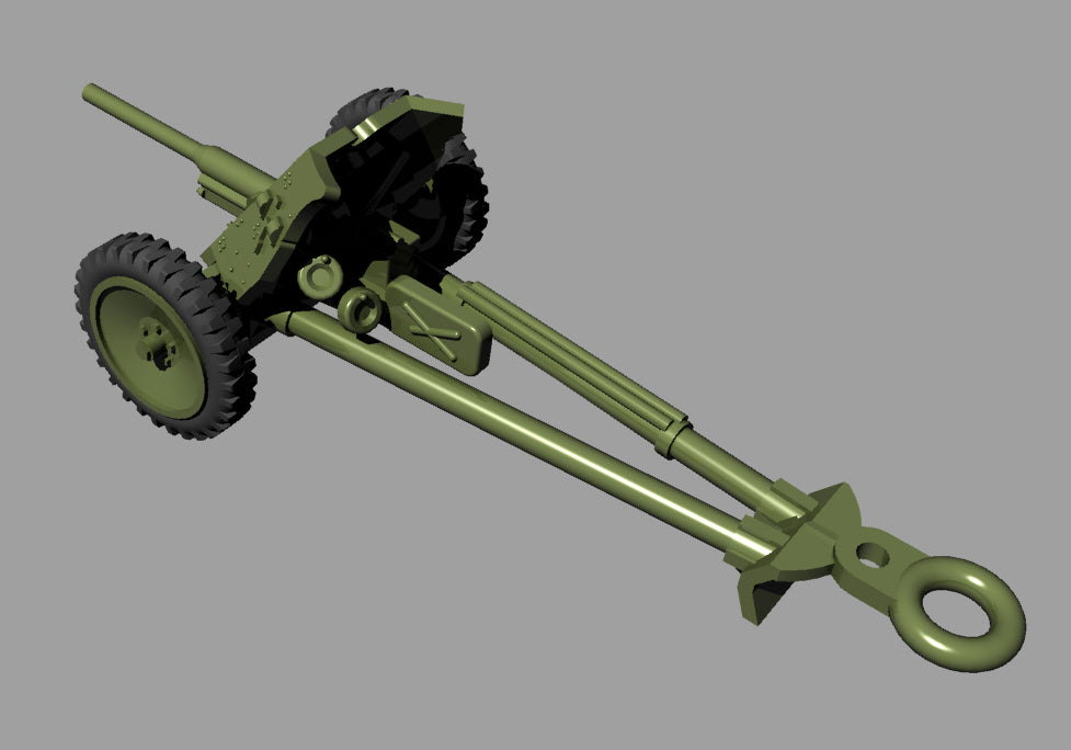 Pak 36 - German Army - wargame3d- 28mm Scale