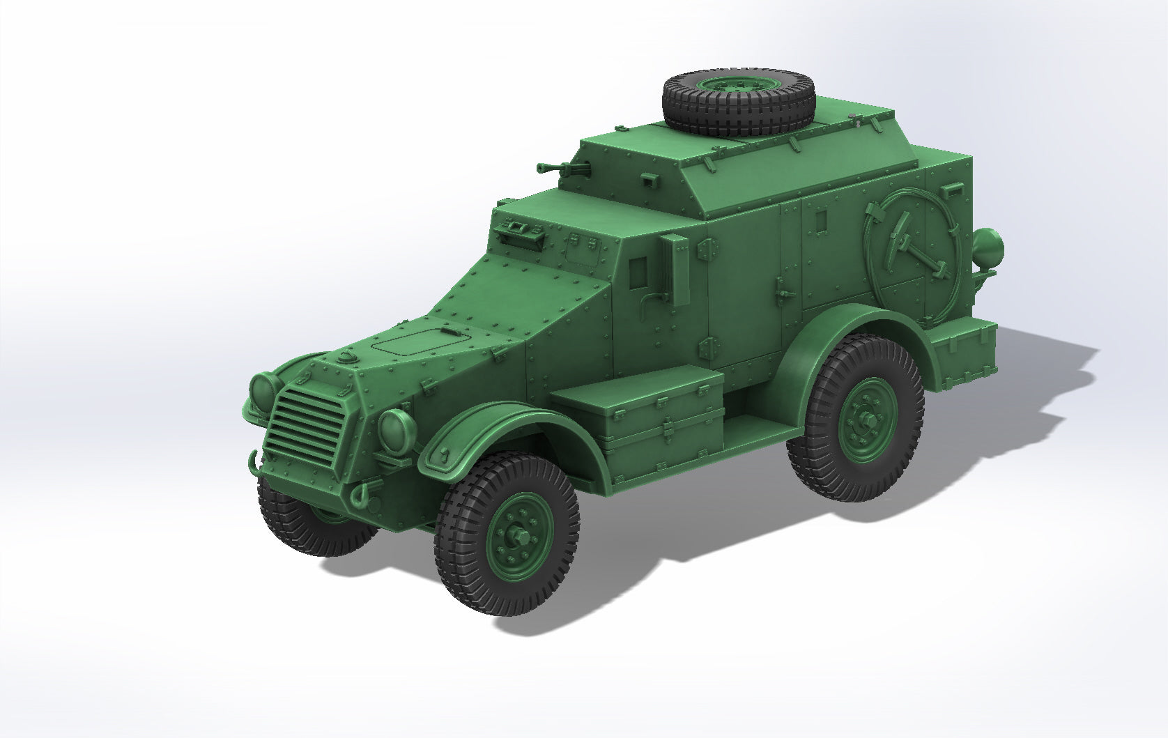 Panhard 179 - French Army - wargame3d- 28mm Scale
