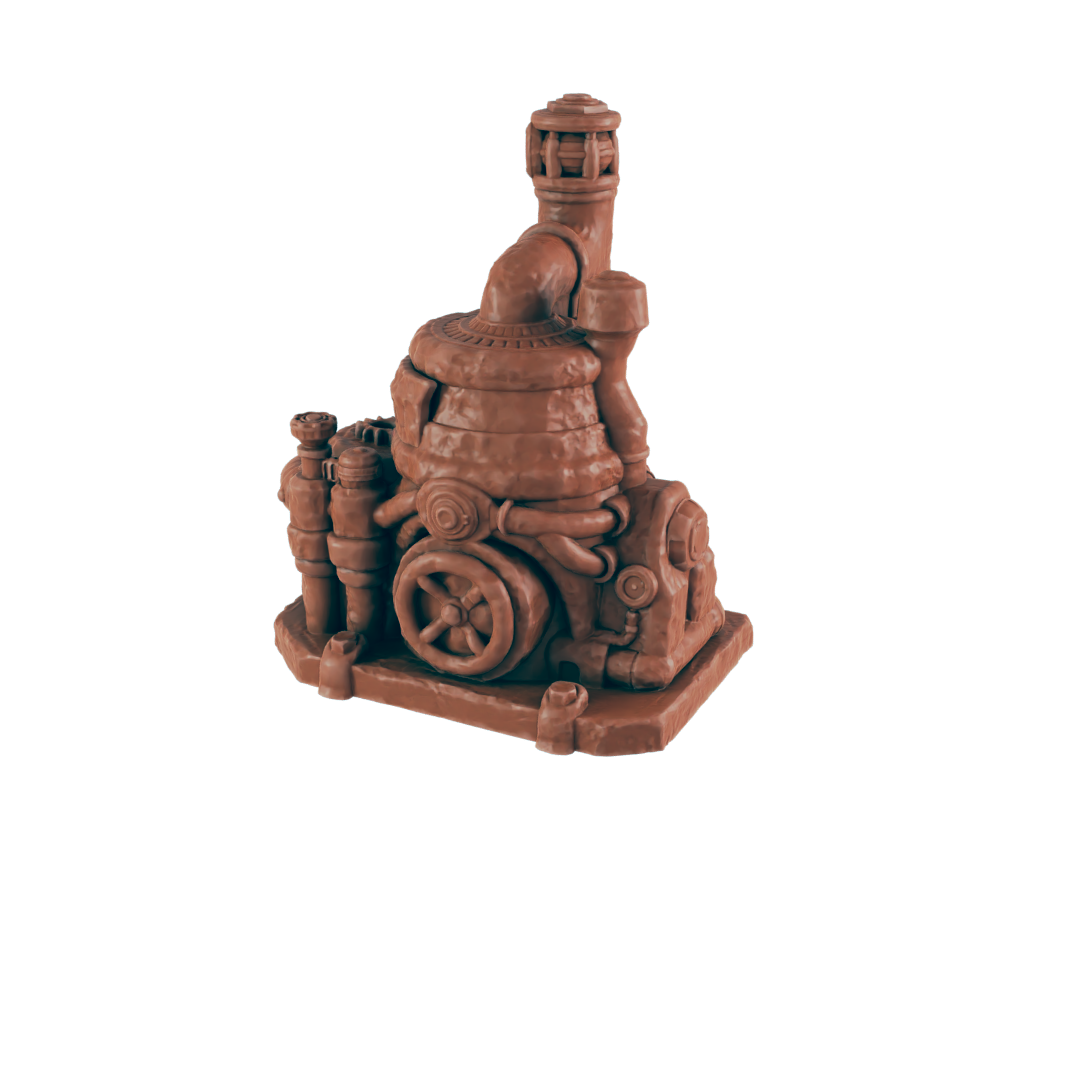 Industrial - Bolts and Brimstone - Scatter - EC3D - Steampunk - SciFi RPG