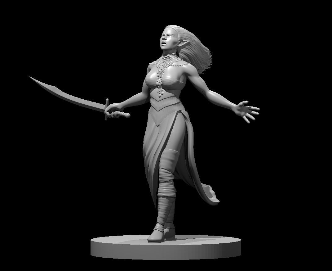 Red Hag - DND - Pathfinder - Dungeons & Dragons - RPG - Tabletop - mz4250- Miniature-28mm-1"Scale