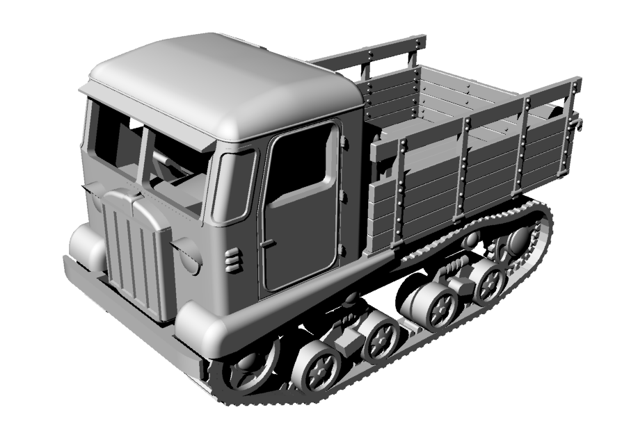 STZ-5 - Russian Army - wargame3d- 28mm Scale