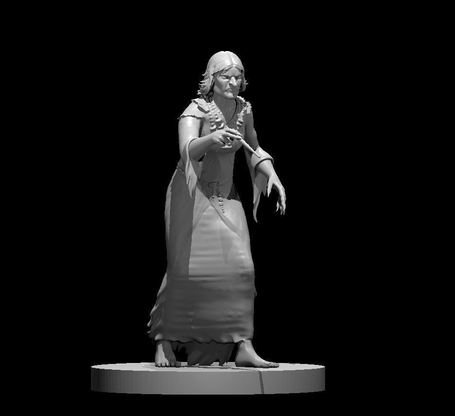Sand Hag - DND - Pathfinder - Dungeons & Dragons - RPG - Tabletop - mz4250- Miniature-28mm-1"Scale