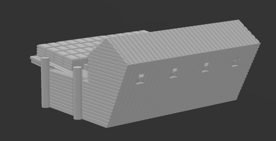 Charleston Floating Battery - Confederate - 1/600 Scale - Ships - Sailboats - Age of Sail